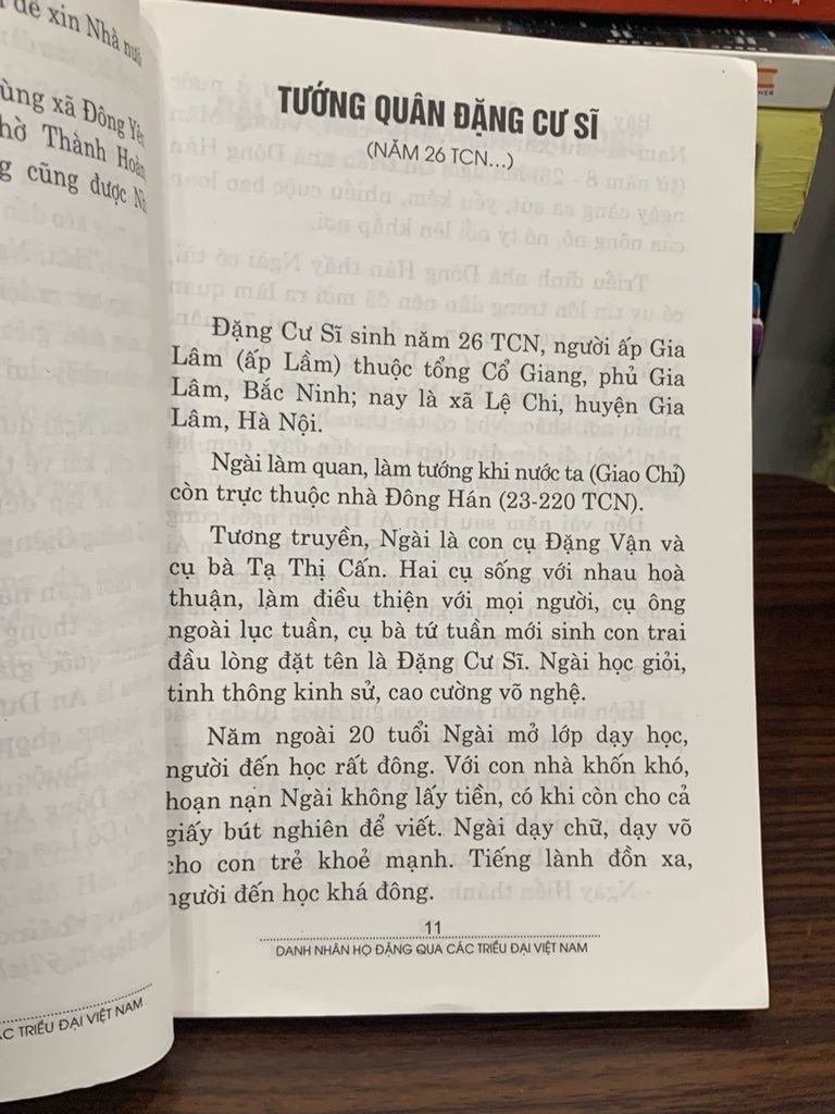 Danh nhân họ Đặng qua các triều đại Việt Nam tập II- Đặng Văn Lương - Ảnh thực tế 4