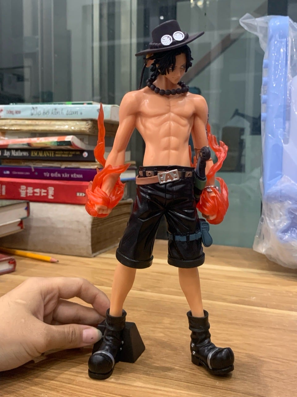 Mô Hình Portgas D. Ace Hỏa Quyền Cao 26cm - Figure Trang Trí One Piece Cao Cấp