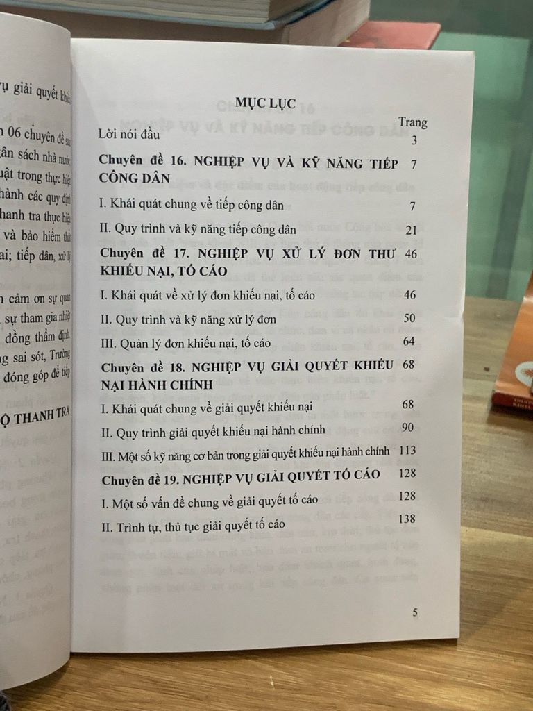 Tài liệu bồi dưỡng nghiệp vụ thanh tra chương trình thanh tra viên quyển 3-NXB Lao động- xã hội - Ảnh thực tế 7
