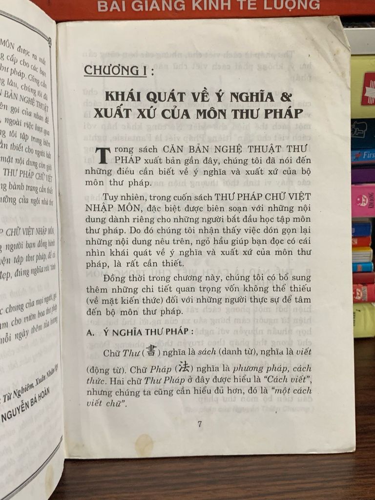 Thư pháp chữ Việt nhập môn- Nguyễn Bá Hoàn - Ảnh thực tế 4