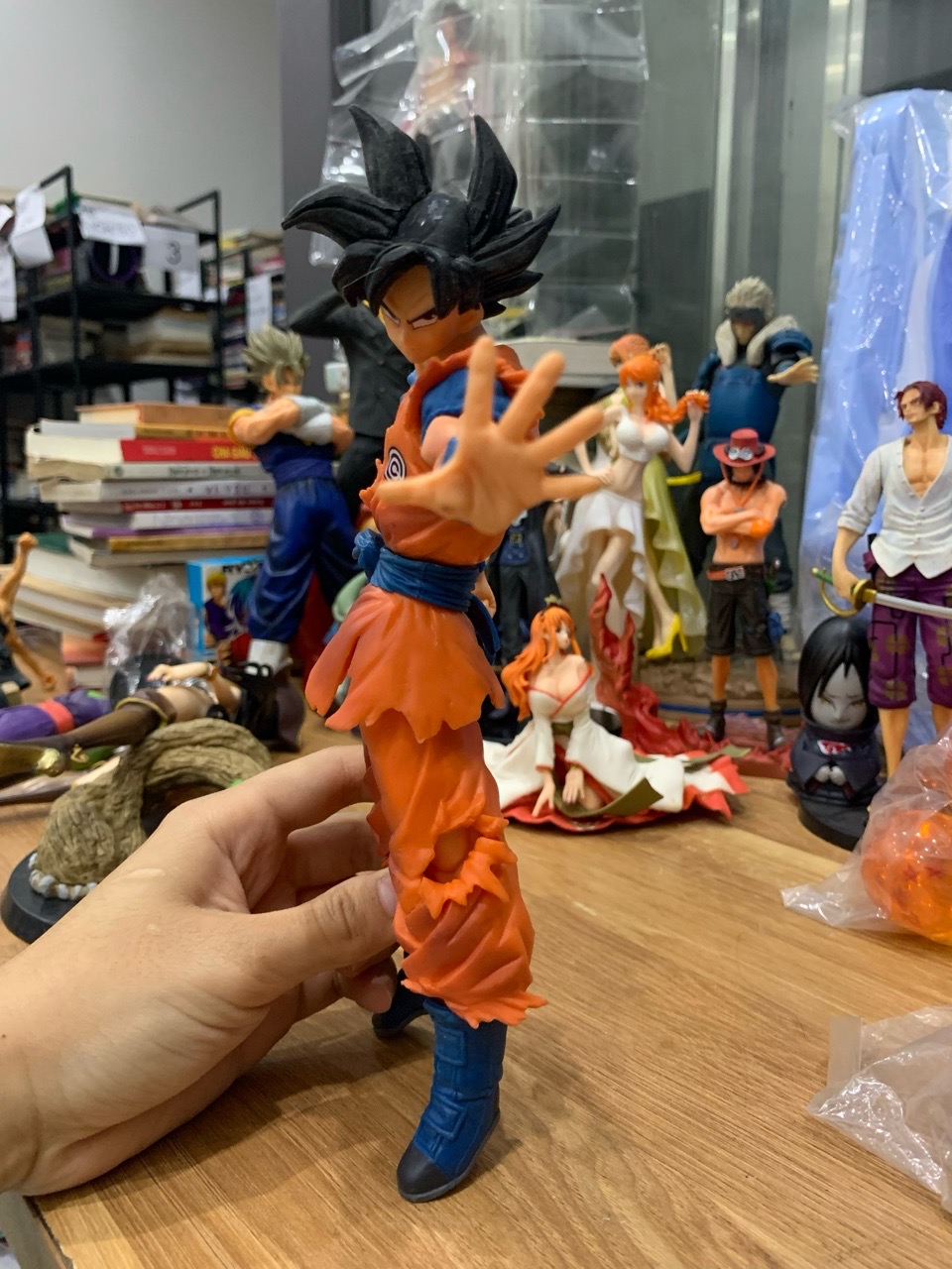 Mô hình Son Goku Bản Năng Vô Cực (Dấu Hiệu) - Super Dragon Ball Heroes Kỷ niệm 10 năm