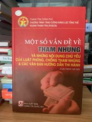 Một số vấn đề về tham nhũng - ảnh 1