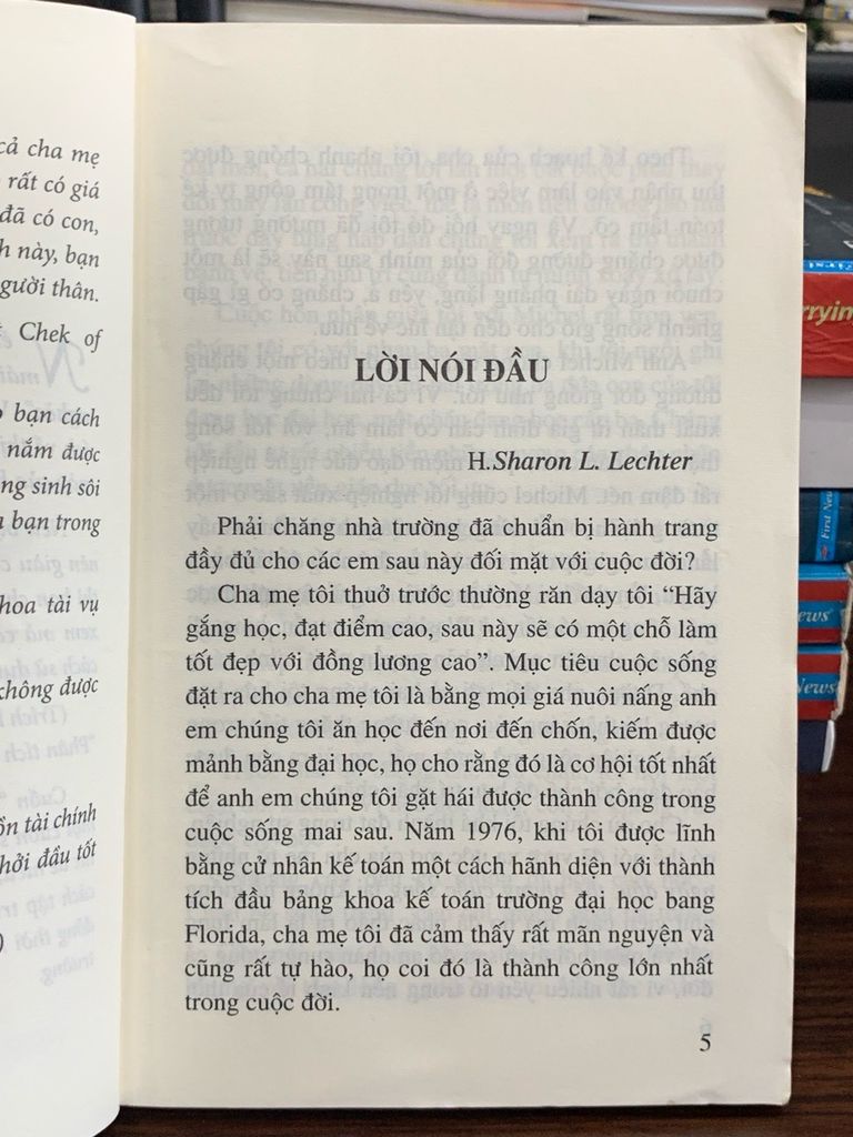 Bộ sách Cha giàu Cha nghèo - Ảnh thực tế 4