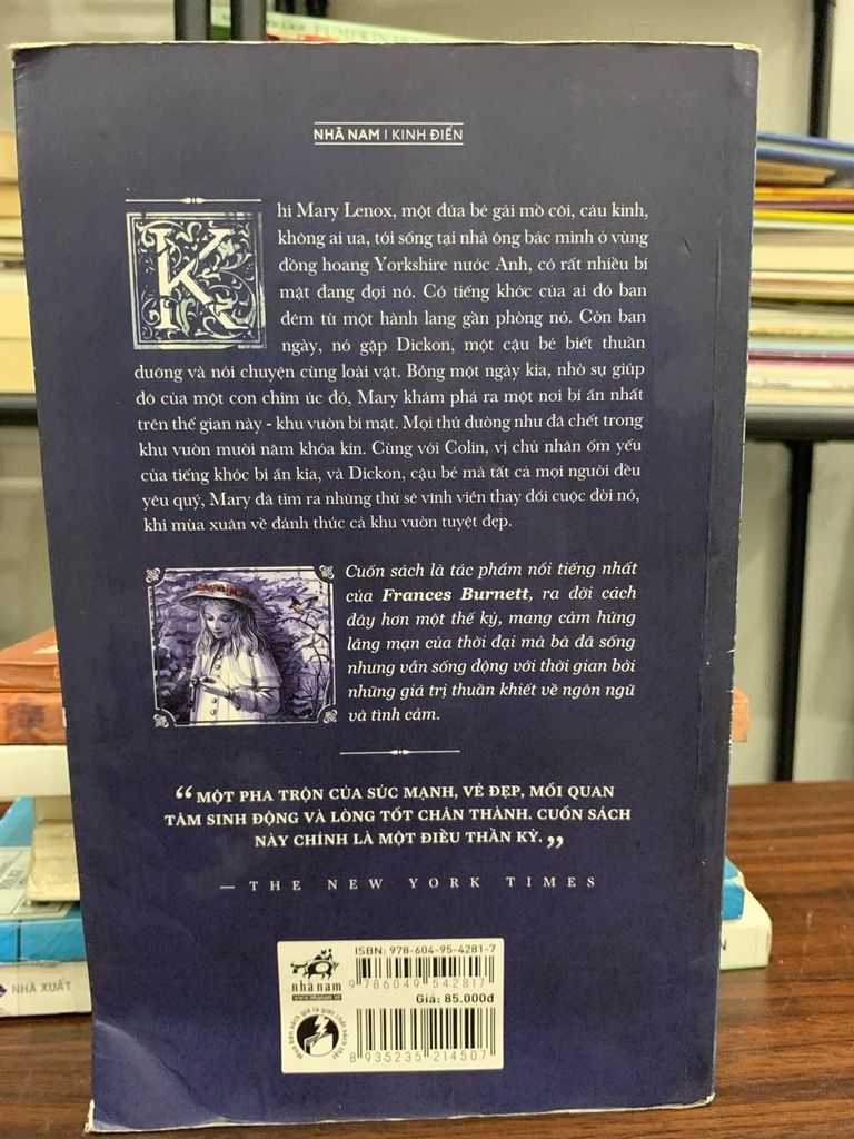 Khu vườn bí mật (The Secret Garden) – Frances Hodgson Burnett - Ảnh chụp thực tế