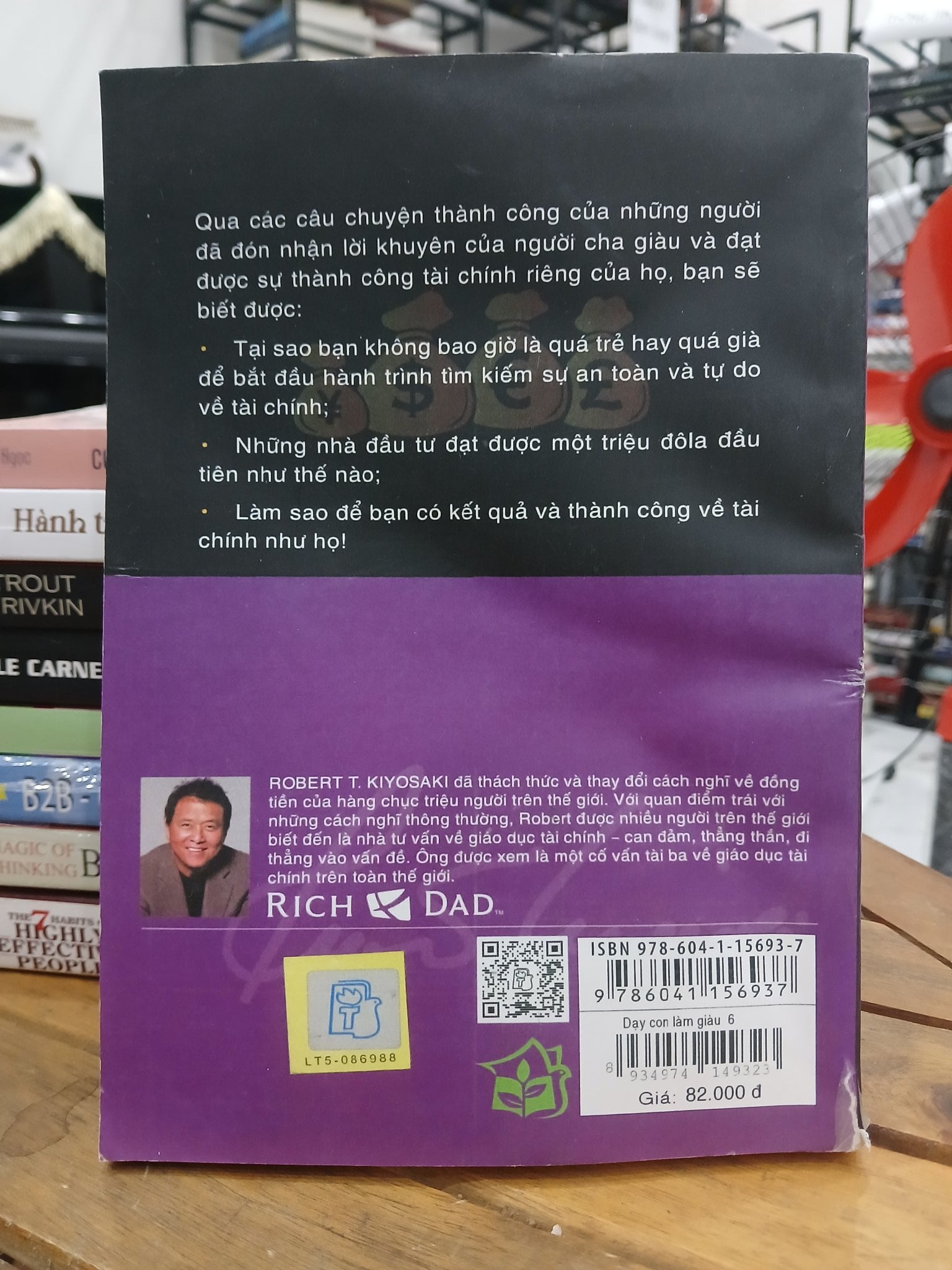Ảnh sách Dạy con làm giàu 6 : Những câu chuyện thành công – Robert T. Kiyosaki