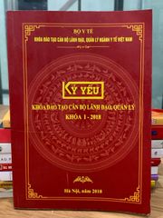 kỷ yếu khóa đào tạo cán bộ lãnh đạo quản lý khoá I -2018 - ảnh 1
