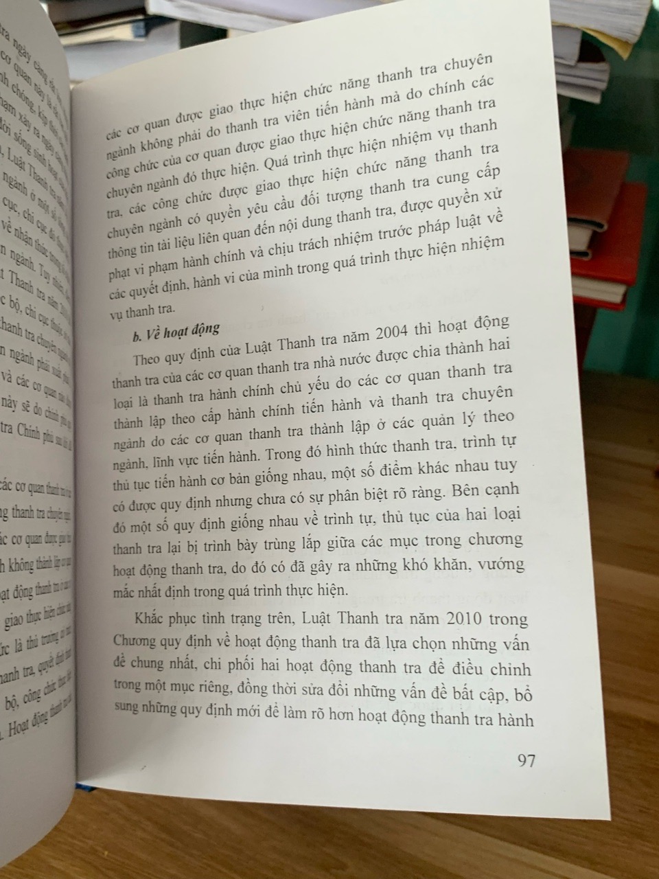 Đổi mới tổ chức và hoạt động ngành thanh tra nhằm tăng cường năng lực phòng chống tham nhũng