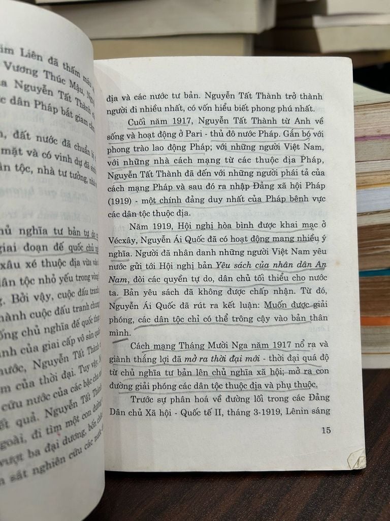 Hỏi đáp môn tư tưởng Hồ Chí Minh -NXB ĐHQGHN - Ảnh thực tế 5