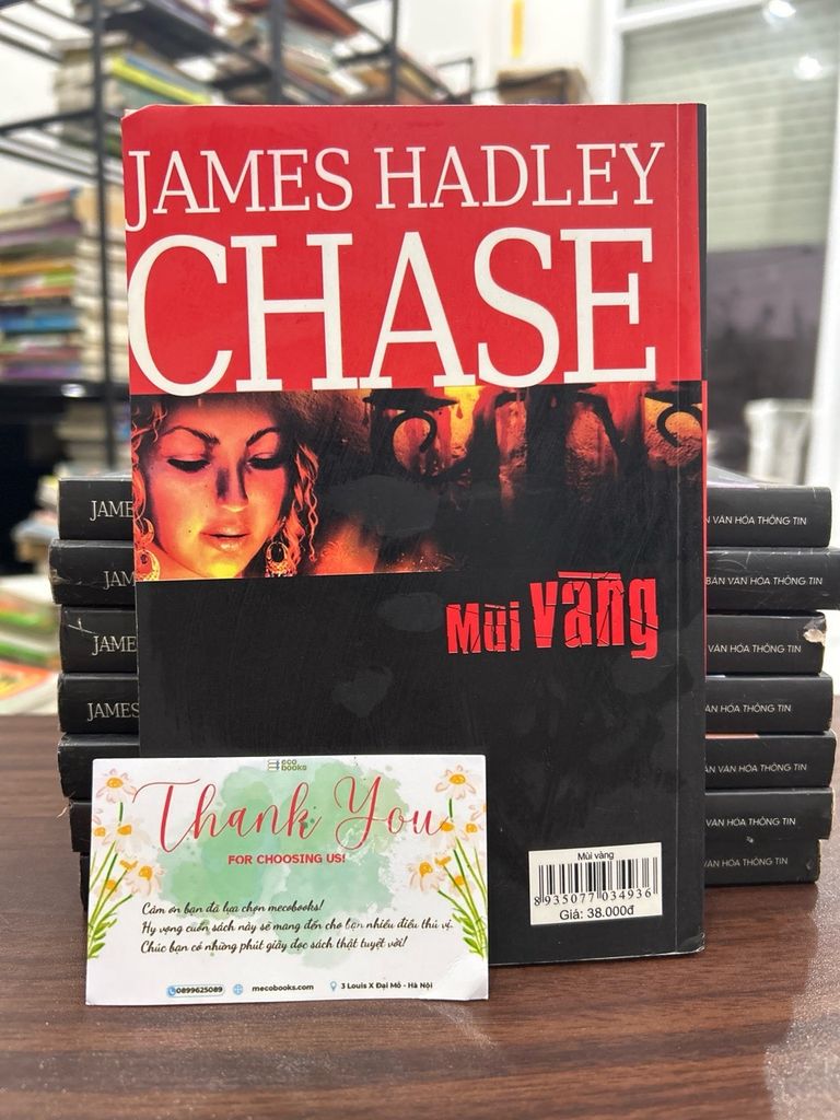 Mùi vàng- James Hadley Chase - Ảnh chụp thực tế