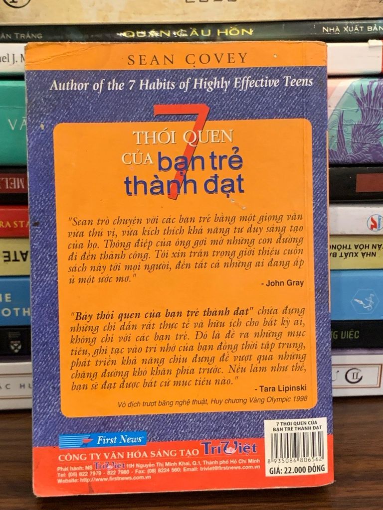7 thói quen của bạn trẻ thành đạt – Sean Covey - Ảnh chụp thực tế