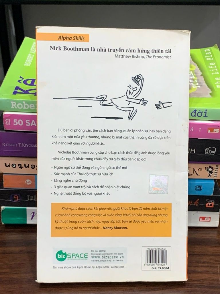 90 giây để thu hút bất kỳ ai – Nicholas Boothman - Ảnh chụp thực tế