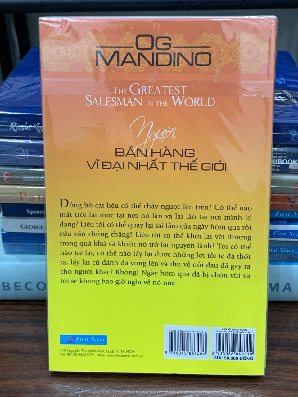 Ảnh sách Người bán hàng vĩ đại nhất thế giới tập 1+ tập 2 – Og Mandino