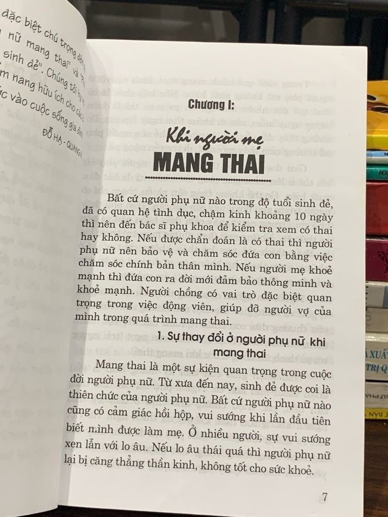 Chăm sóc phụ nữ khi mang thai – Đỗ Hà – Quang Vinh - Ảnh thực tế 5