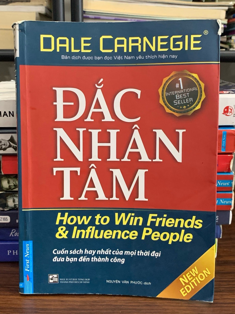 Đắc nhân tâm – Dale Carnegie (bản First News, bìa xanh) (Quách Thu Nguyệt xuất bản)