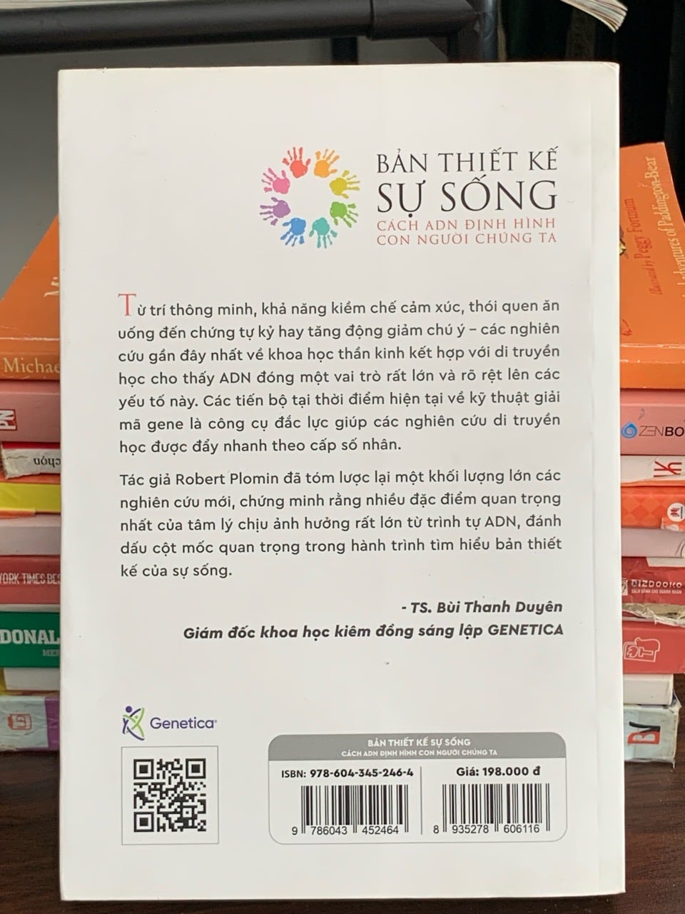 Bản thiết kế sự sống (Cách ADN định hình con người chúng ta) – Robert Plomin