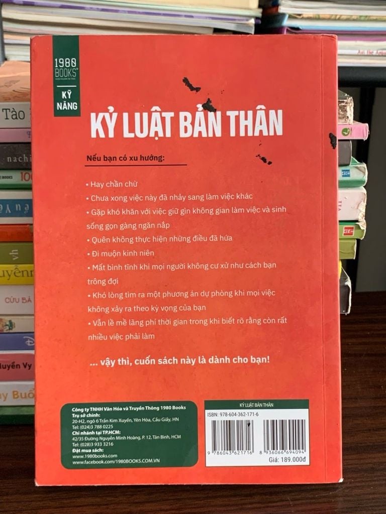 Kỷ luật bản thân – Peg Dawson, Richard Guare - Ảnh chụp thực tế