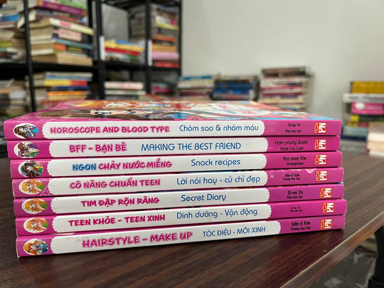 Chòm sao & Nhóm Máu - Horoscope and Blood Type - Si-na Yu, Hae-na Lee - Si-na Yu, Hae-na Lee - BT - Si-na Yu, Hae-na Lee