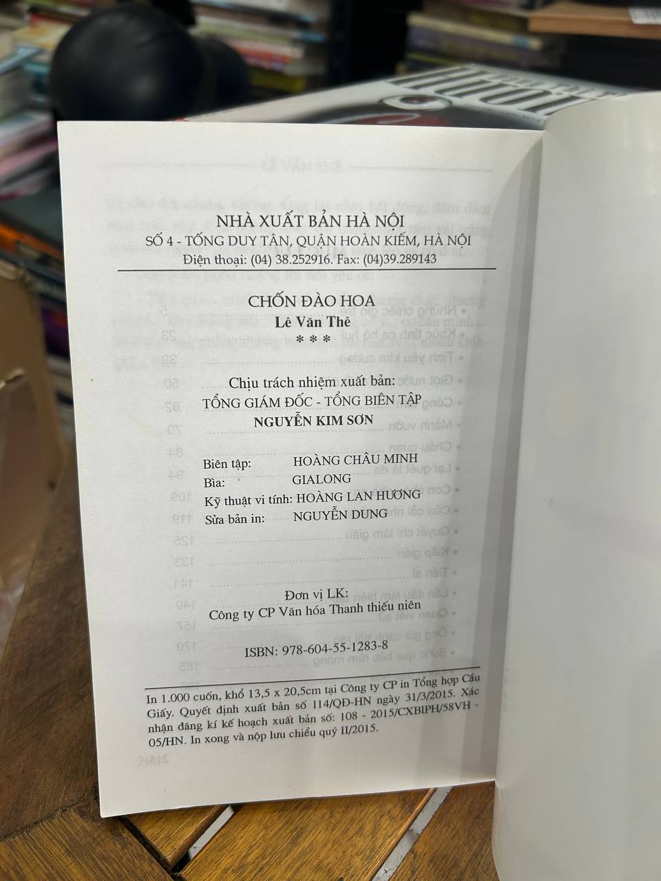 Chốn Đào Hoa - Lê Văn Thể