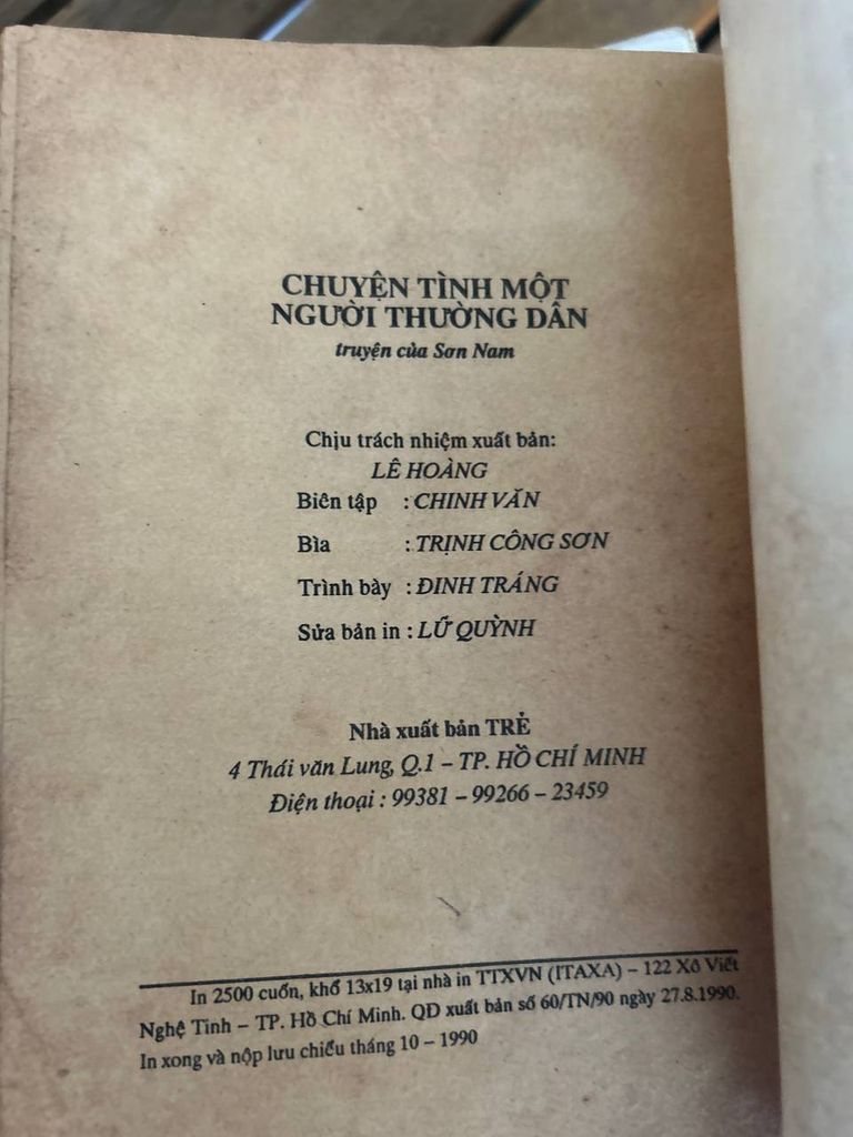 Chuyện Tình Một Người Thường Dân - Sơn Nam - Ảnh thực tế 5