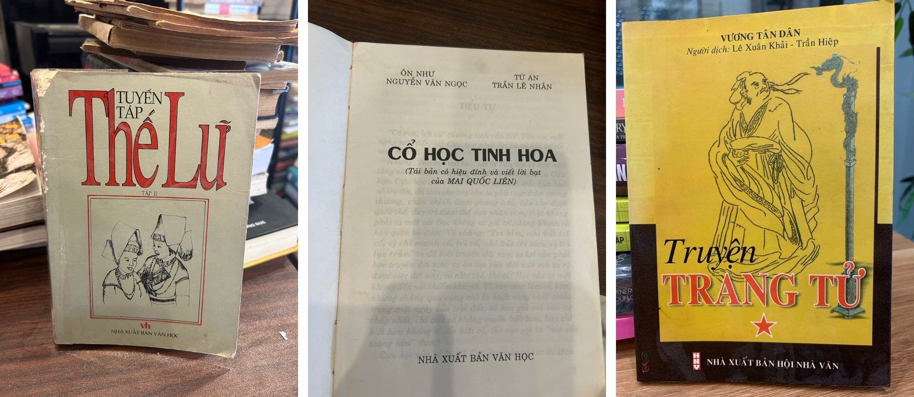 Combo Tuyển tập Thế Lữ + Cổ học tinh hoa + Truyện trang tử
