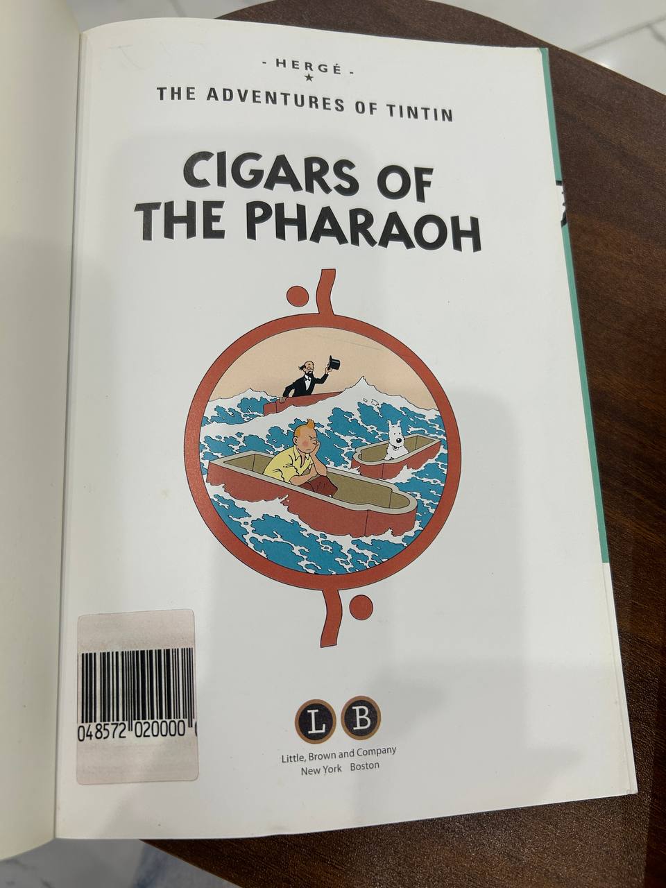 Cigars of the Pharaoh - Hergé