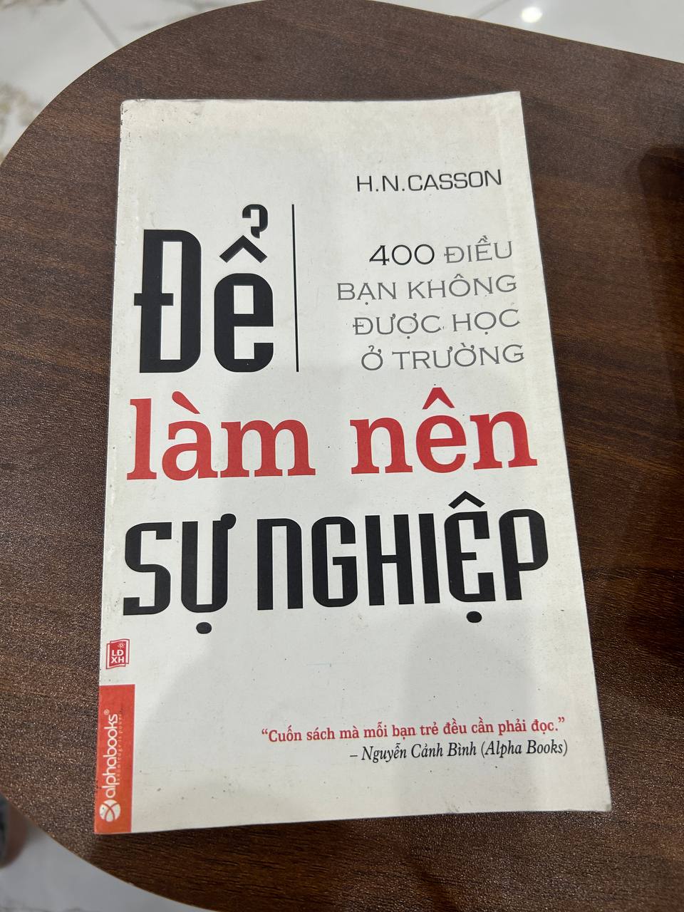 Để làm nên sự nghiệp - H.N.CASSON