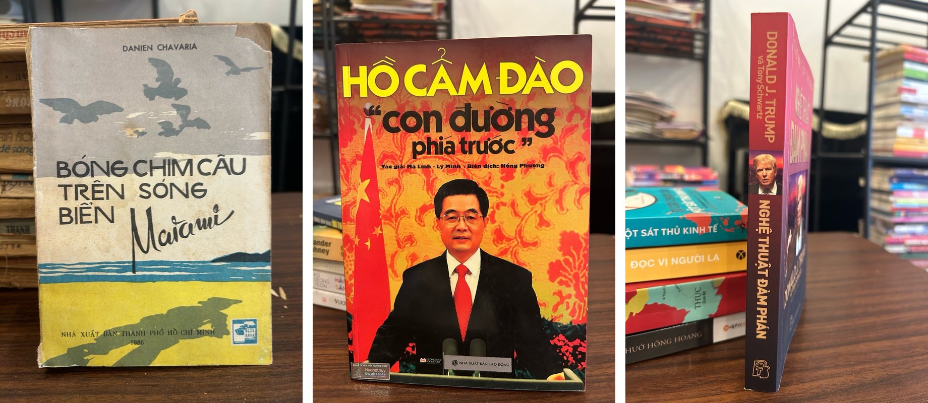 Combo Bóng chim câu trên sóng  biển  + Hồ Cẩm đào “con đường phía trư + Nghệ thuật đàm phán