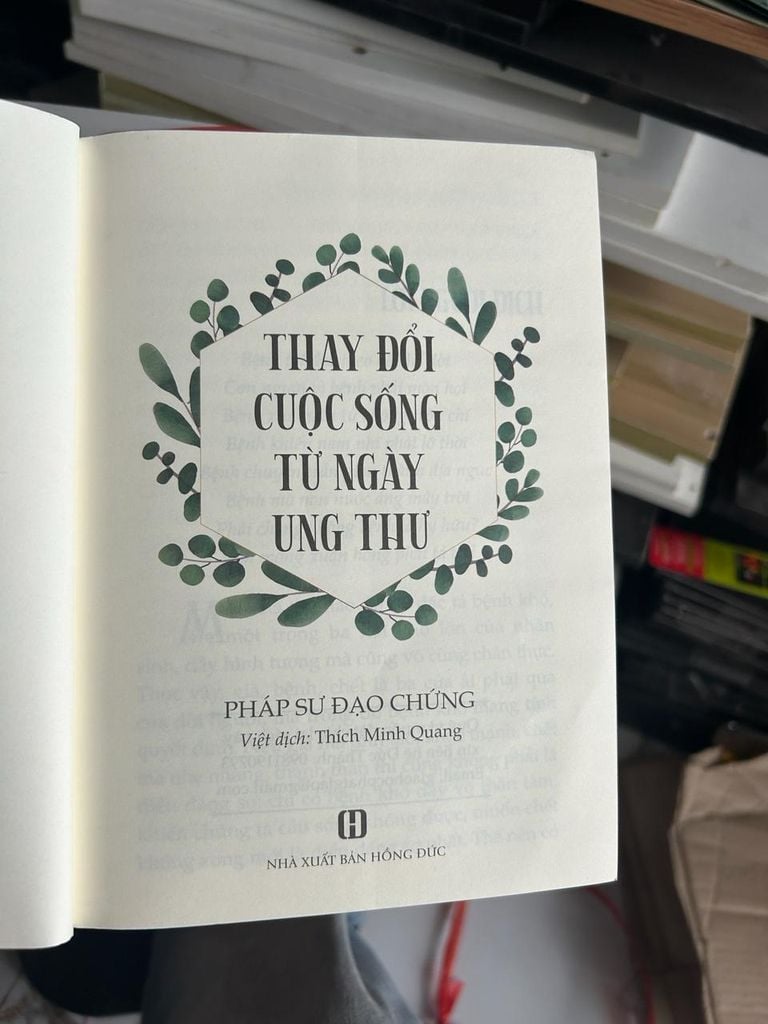 Thay đổi cuộc sống từ ngày ung thư - Pháp sư Đạo Chứng, Việt dịch: Thích Minh Quang - Ảnh thực tế 4