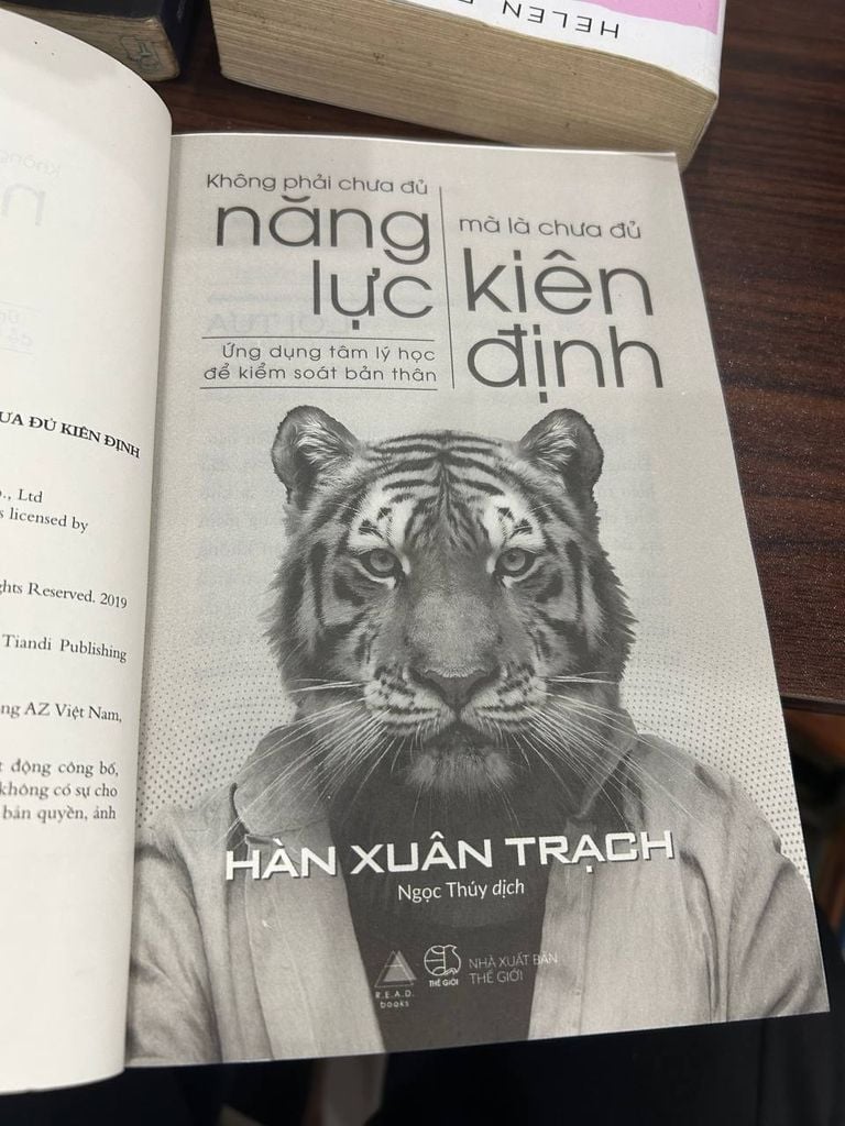 Không Phải Chưa Đủ Năng Lực Mà Là Chưa Đủ Kiên Định - Hàn Xuân Trạch - Ảnh thực tế 4