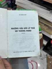 Những Câu Hỏi Lý Thú Và Thông Minh - N/A - ảnh 4