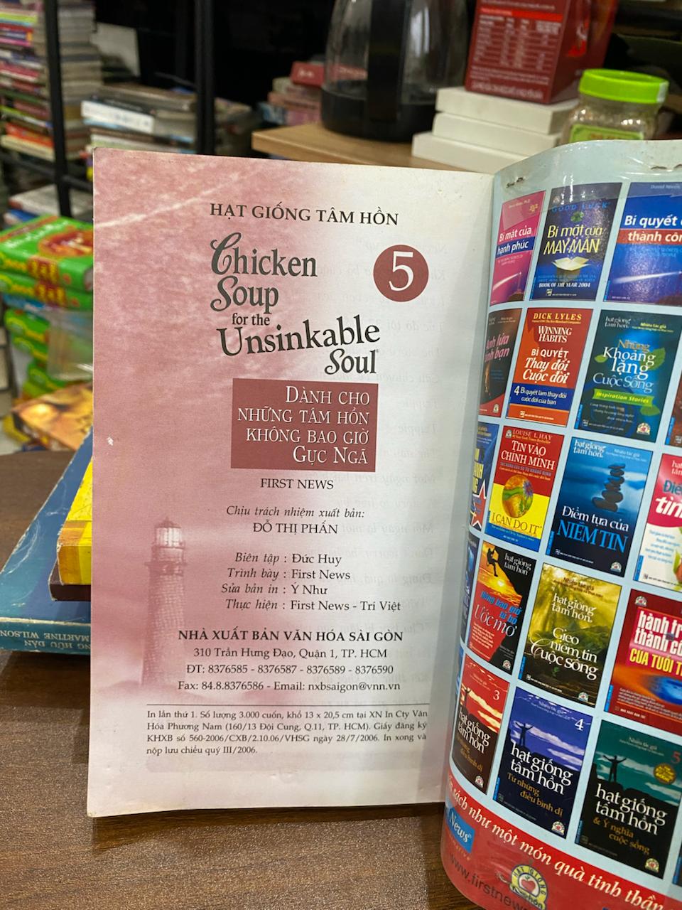Chicken Soup for the Unsinkable Soul - Dành cho những tâm hồn không bao giờ gục ngã - Jack Canfield, Mark Victor Hansen