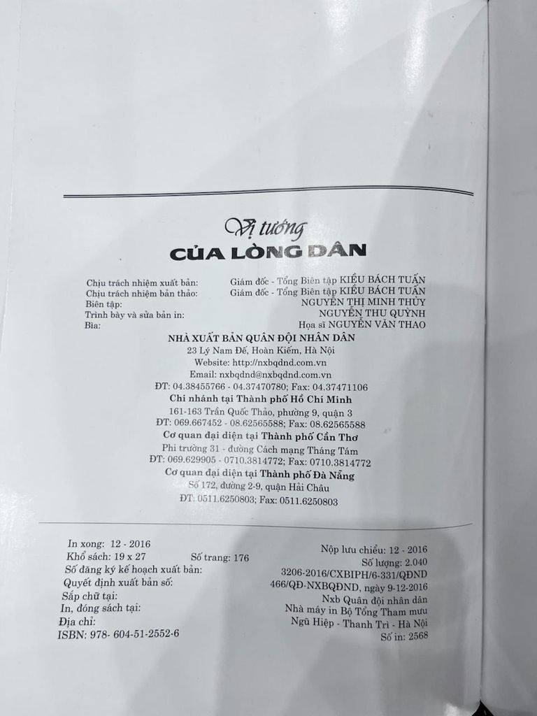 Vị Tướng Của Lòng Dân: Ca Khúc - Hợp Xướng Viết Về Đại Tướng Võ Nguyên Giáp - Nhiều tác giả - Ảnh thực tế 4