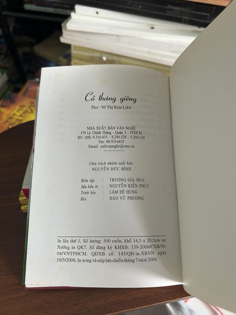 Cỏ Tháng Giêng - Võ Thị Kim Liên - Ảnh thực tế 3