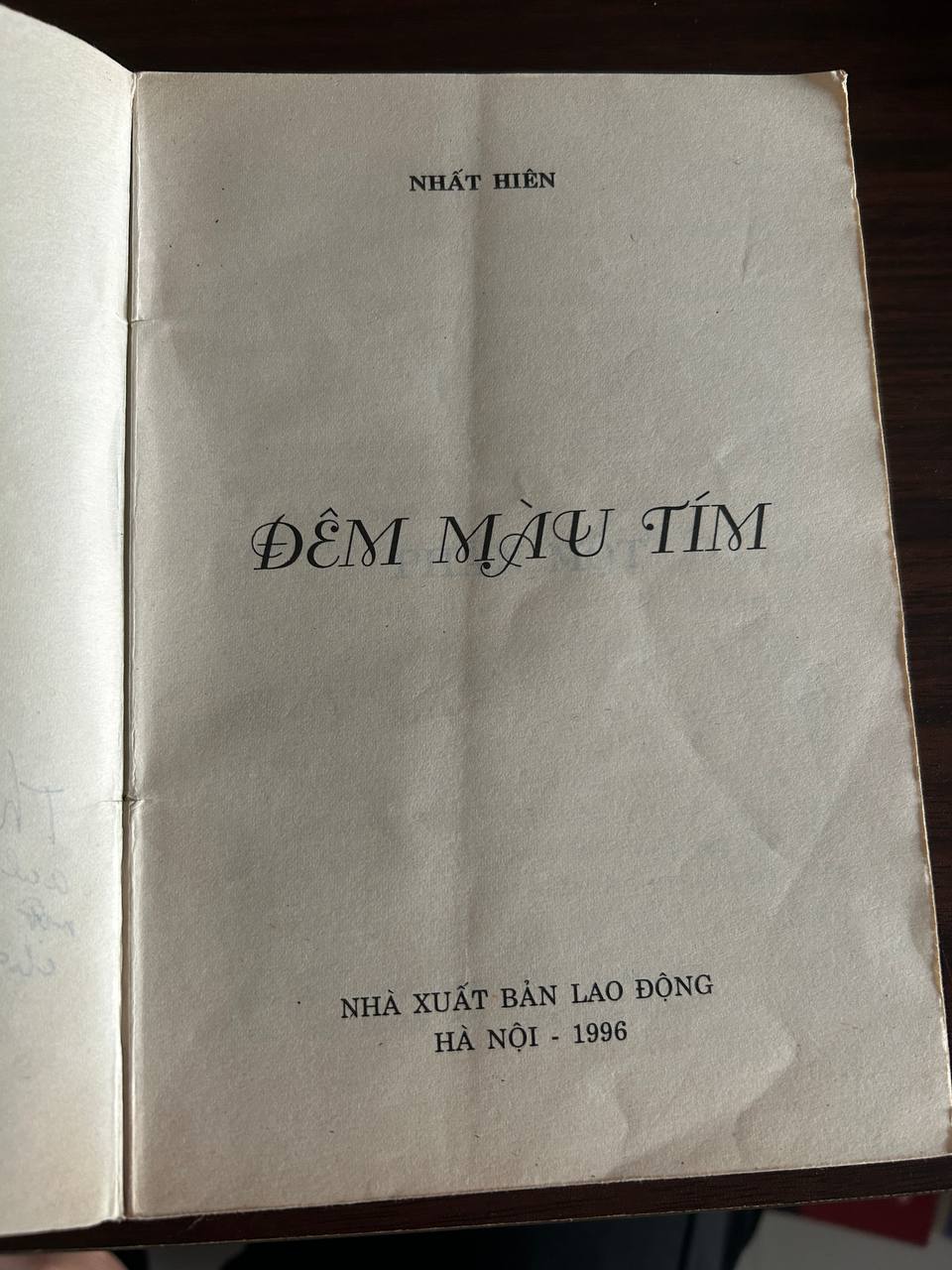 Đêm Màu Tím - Nhất Hiên
