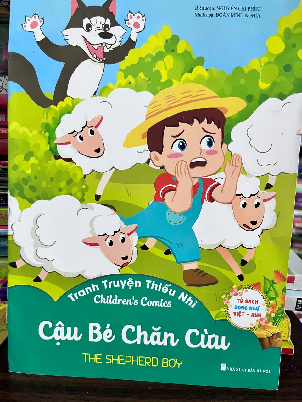 Cậu Bé Chăn Cừu - The Shepherd Boy - Nguyễn Chí Phúc (Biên soạn), Đoàn Minh Nghĩa (Minh họa)