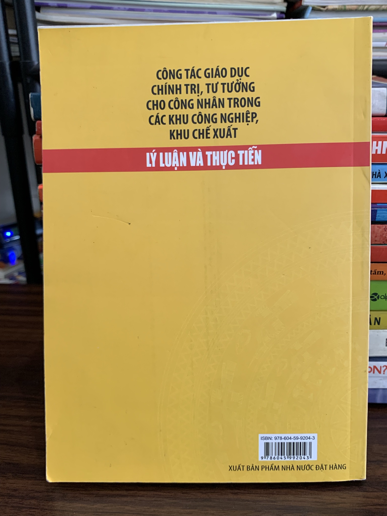Công tác giáo dục chính trị, tư tưởng cho công nhân – TS. Lê Cao Thăng