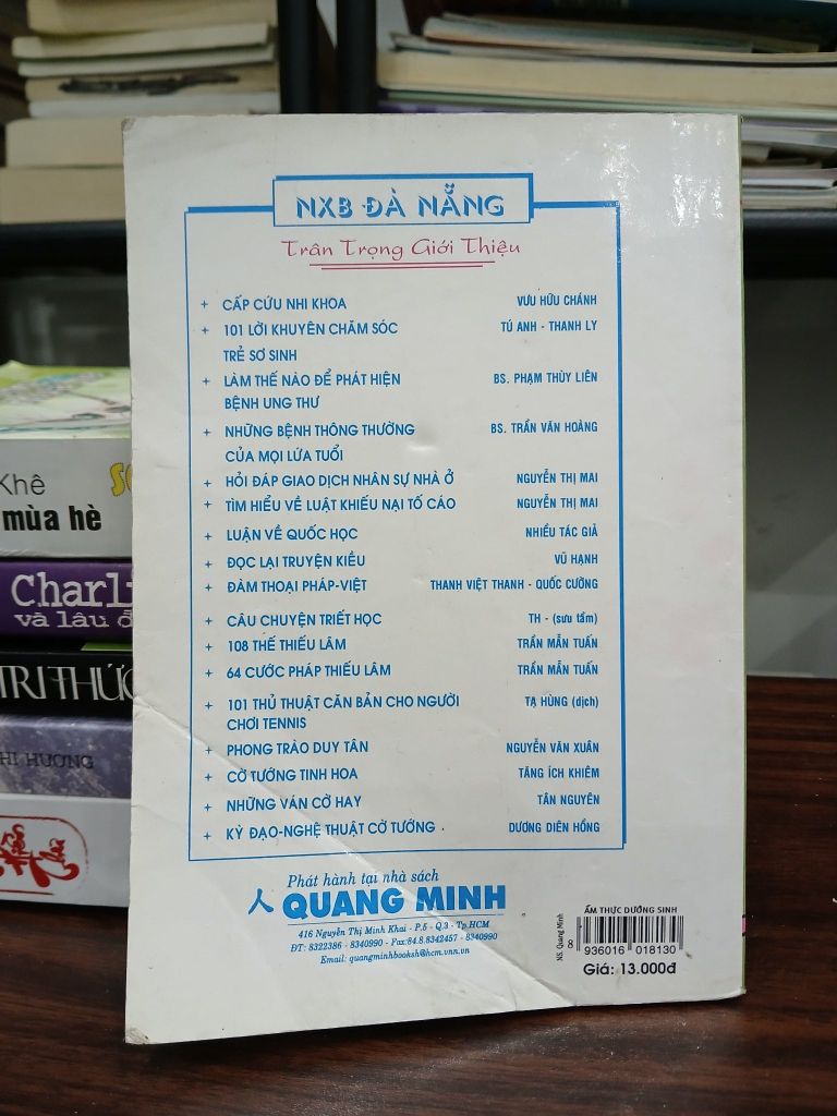 Ẩm thực dưỡng sinh – Bùi Quốc Châu - Ảnh chụp thực tế