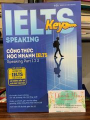IELTS Key – Speaking: Công thức học nhanh IELTS Speaking – MegaBook - ảnh 1