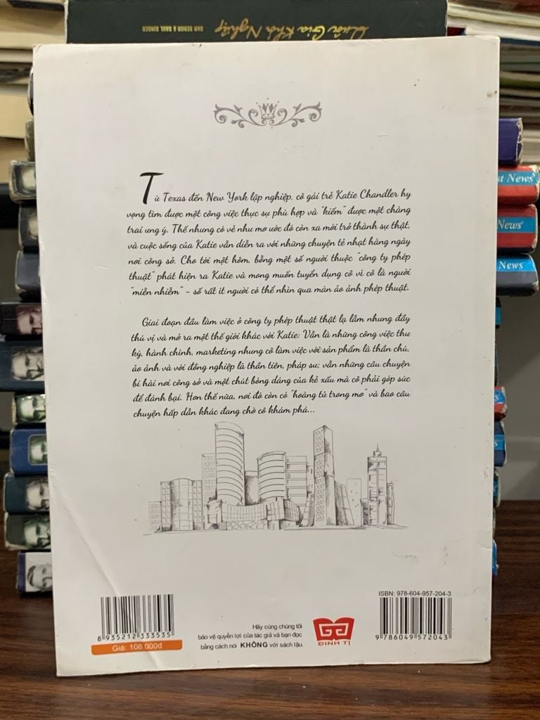 Thế giới thần tiên ở NewYork- Shanna Swendson - Ảnh chụp thực tế
