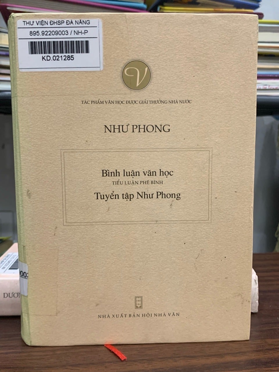Bình luận văn học – Tuyển tập Như Phong – Như Phong