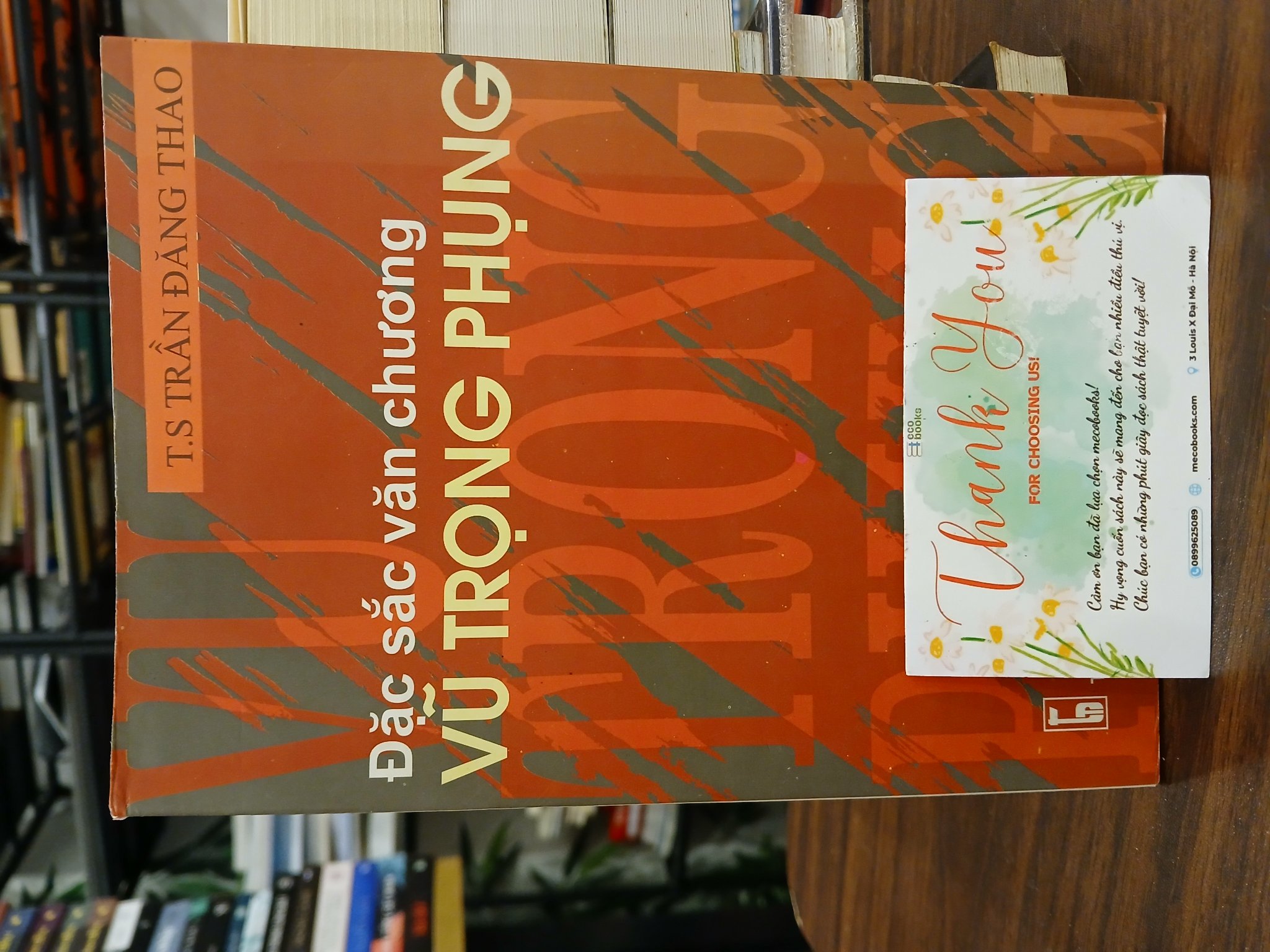 Đặc sắc văn chương Vũ Trọng Phụng- T.S Trần Đăng Thao