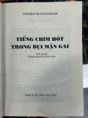 Tiếng chim hót trong bụi mận gai (The Thorn Birds) – Colleen McCullough - ảnh 4