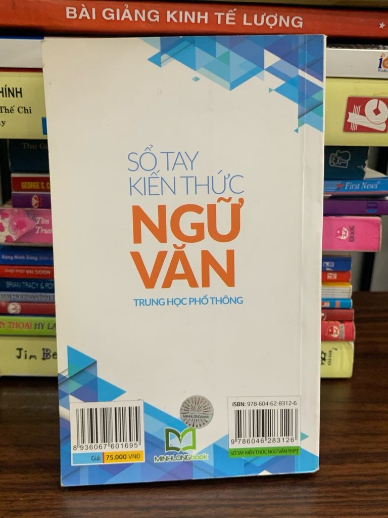 Sổ tay kiến thức Ngữ Văn THPT- Lê Nguyên Lâm - Ảnh chụp thực tế