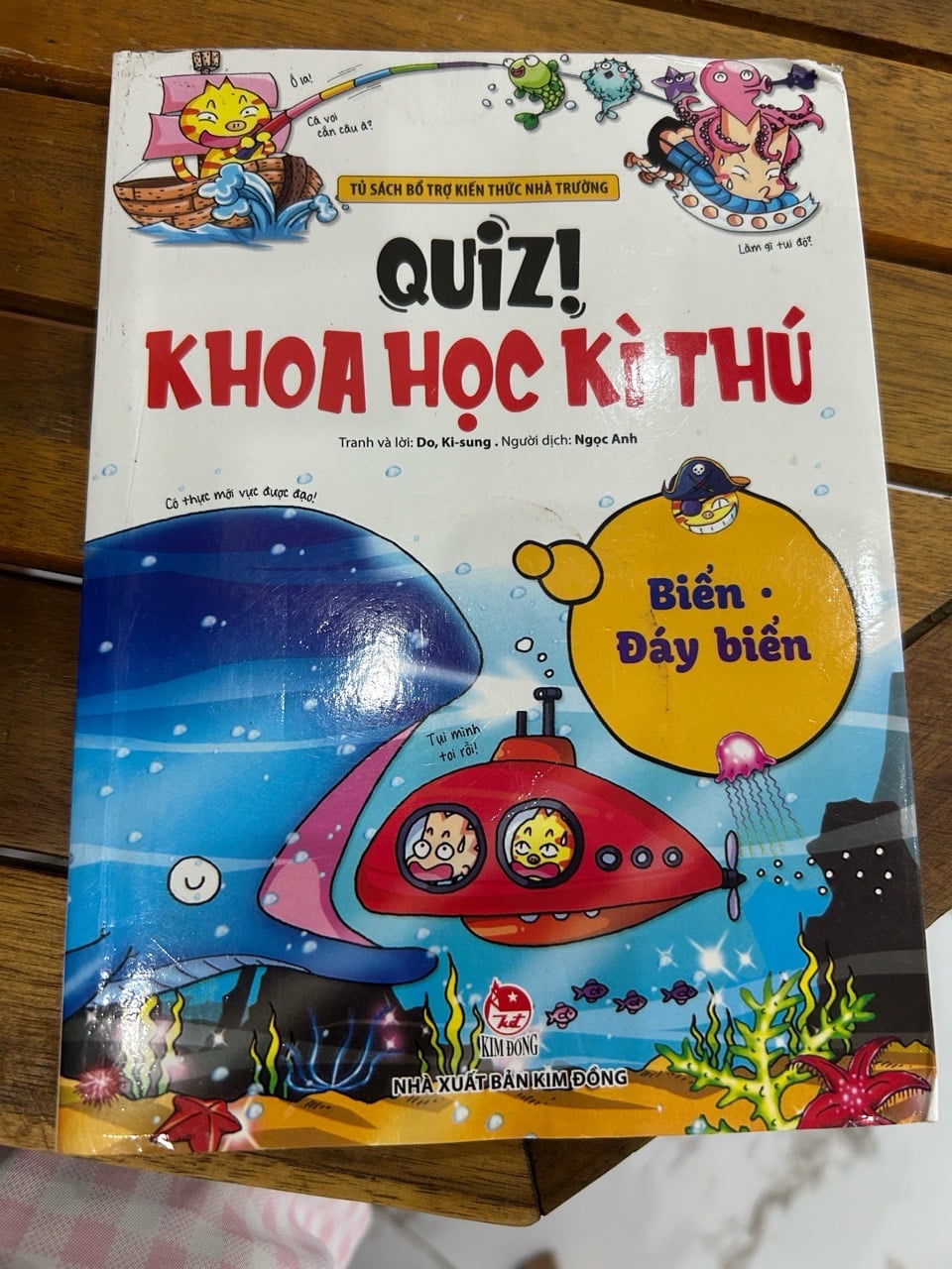 Quiz! Khoa học kì thú – Biển: Đáy Biển - D, Ki-sung