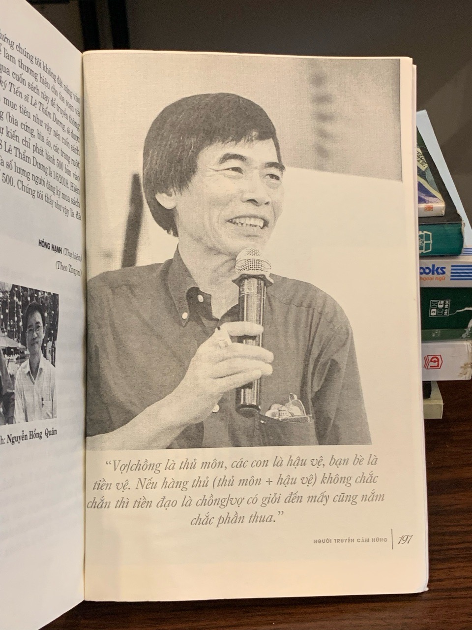 Người truyền cảm hứng – TS. Lê Thẩm Dương