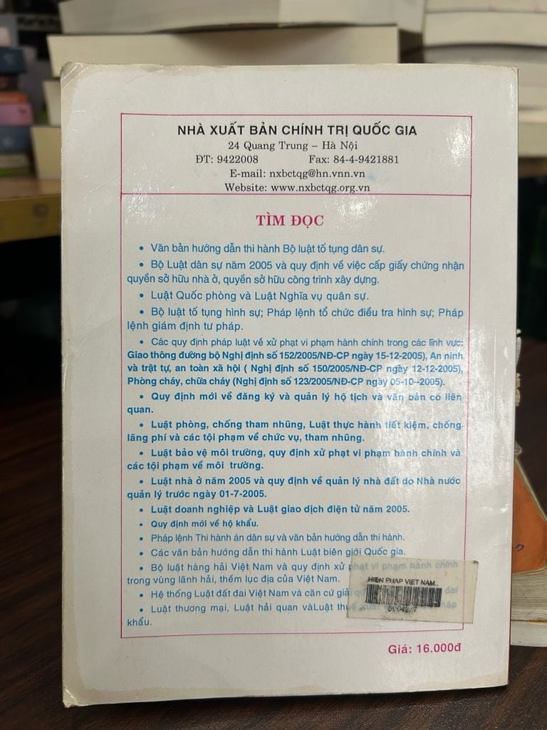 Hiến pháp Việt Nam năm 1946 ,1959 , 1980 ,1992 - Ảnh thực tế 3