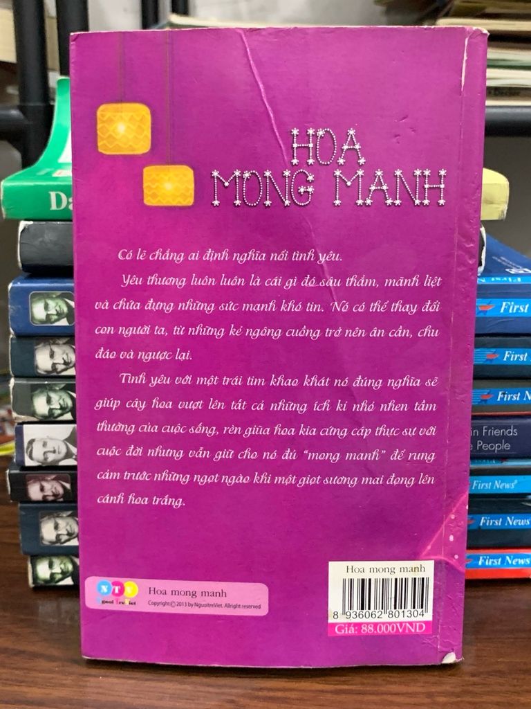 Hoa mong manh- Dương Linh - Ảnh chụp thực tế
