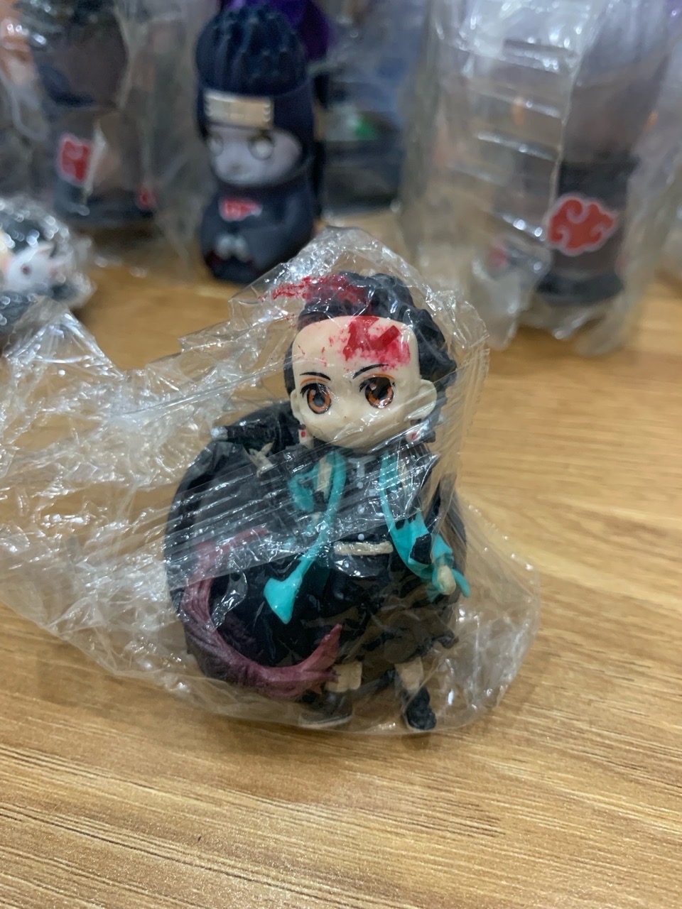 Bộ Mô Hình Chibi Kimetsu No Yaiba 13-15cm - Tanjiro, Nezuko, Zenitsu, Inosuke