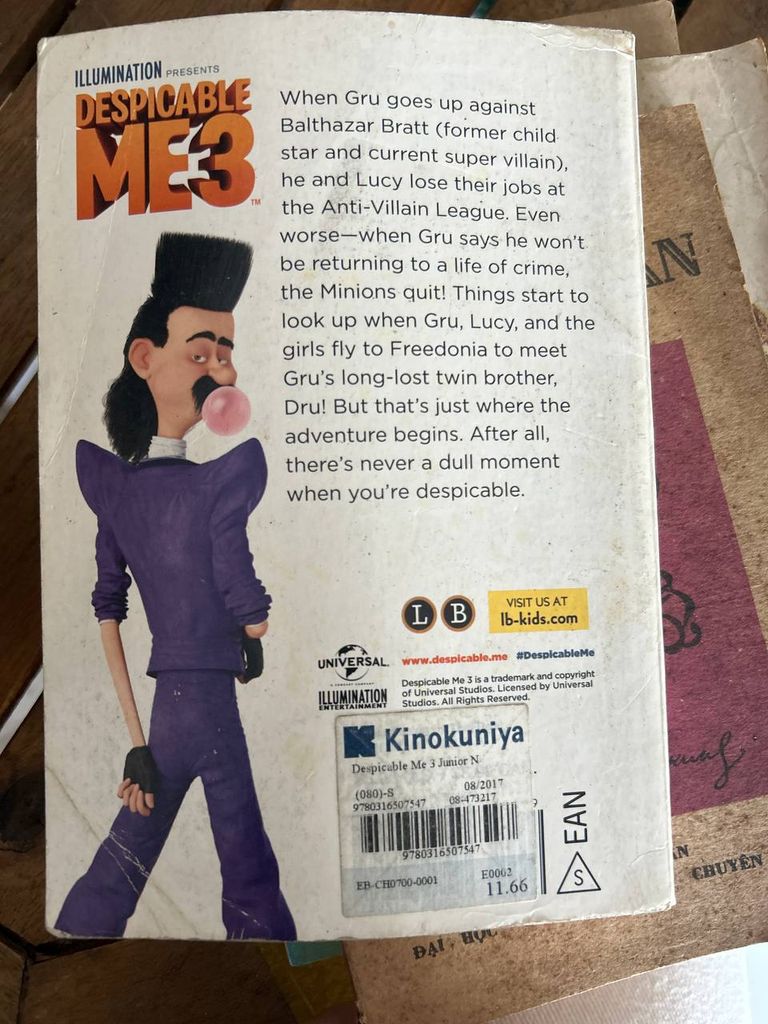 Despicable Me 3: The Junior Novel - N/A - Ảnh thực tế 3