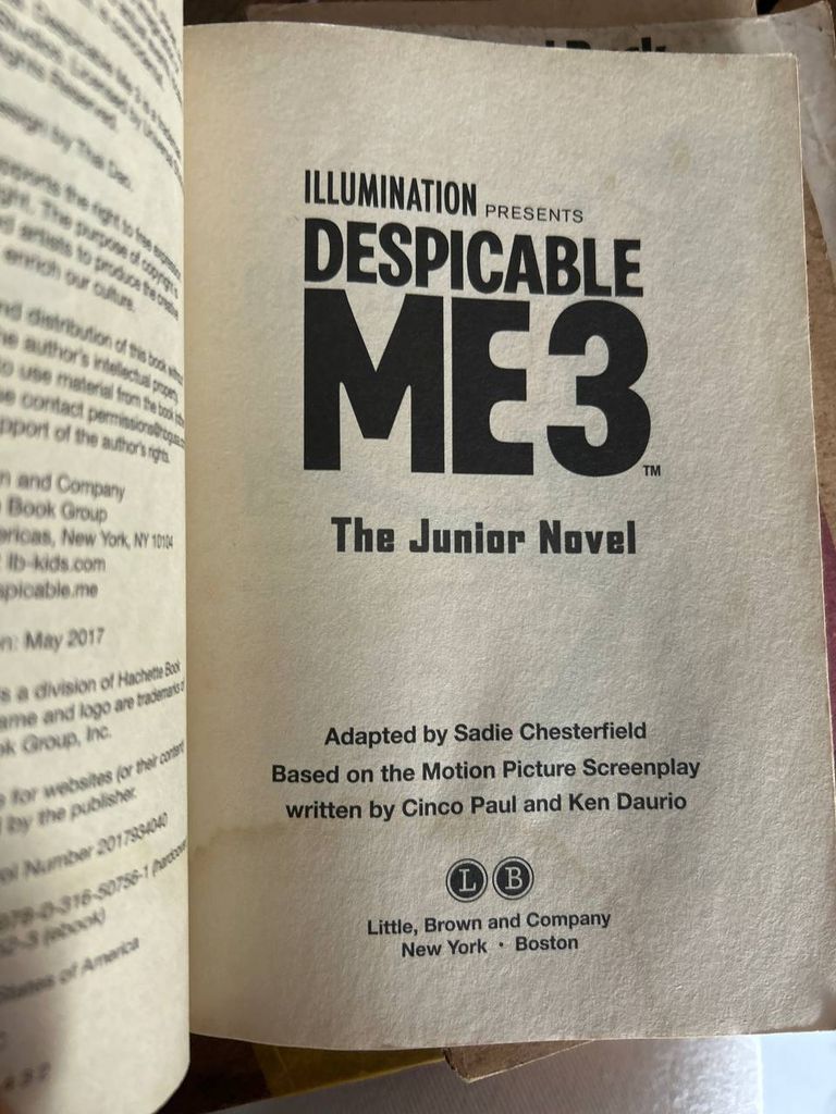 Despicable Me 3: The Junior Novel - N/A - Ảnh thực tế 5